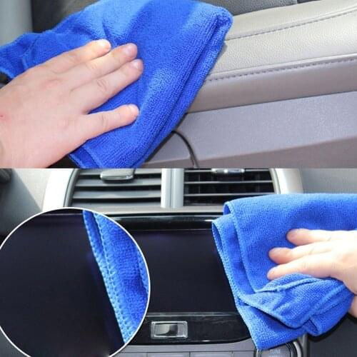 22*22cm Microfiber Face Hair Clean Car polishing Streak-Free Towel cloth