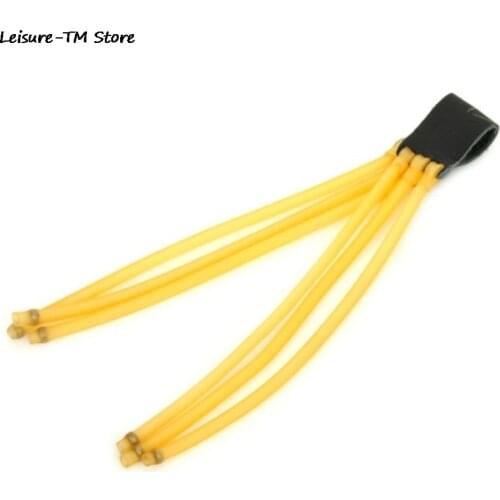 1Pc Elastic Elastica Bungee Rubber Band Three-strand Rubber Band For Slingshot Catapult Hunting 30cm Outdoor Tools Acc