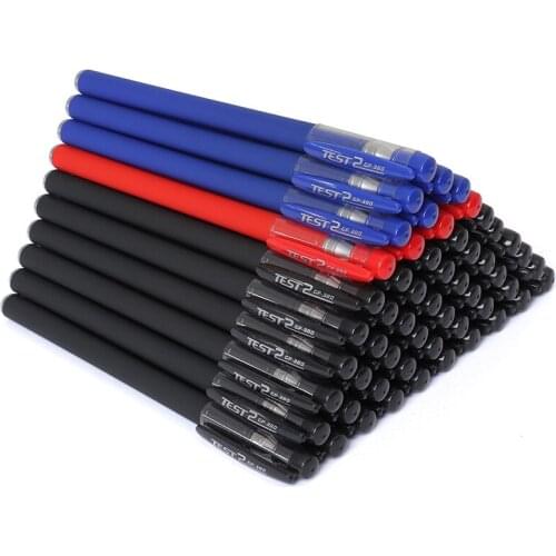 10PCS 0.5mm frosted gel pen for school office writing and signature stationery bullet-point design water-based pen