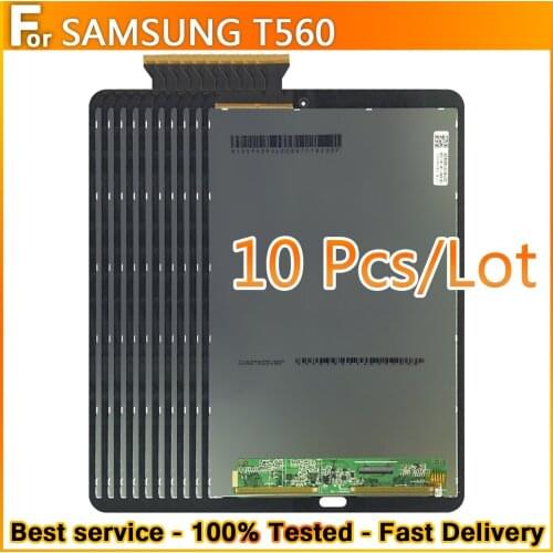 10Pcs Original LCD For Samsung Galaxy Tab E 9.6 SM-T560 SM-T561 T560 T561LCD display touch screenTablet Panel LCD Assembly