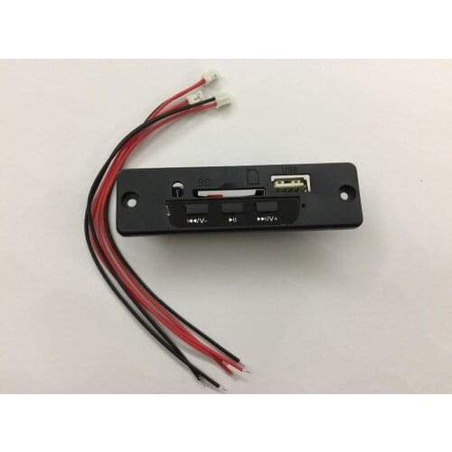 2*3W 5V Power Amplifier CT10E Lamps MP3 Decode Board /USB/TF Card Reader / Lighting Decoding Board MP003