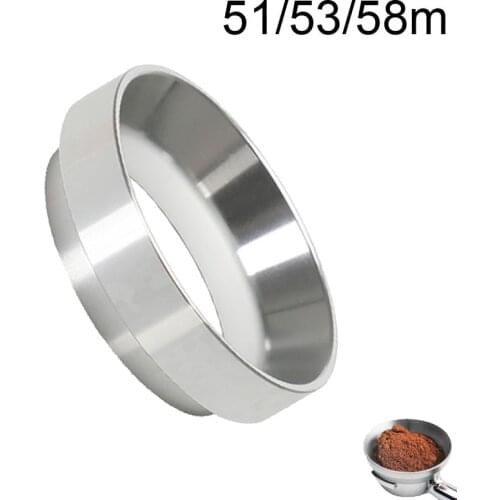 Aluminum 51mm/53mm/58mm Coffee FilterIntelligent Dosing Ring Espresso Barista Powder Universal Coffee Tools Portafilter