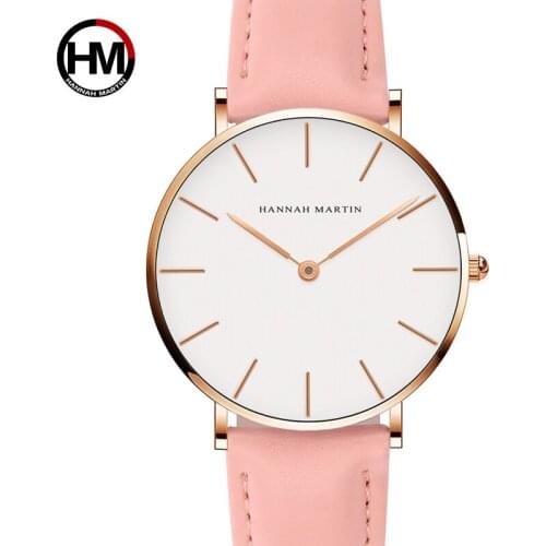 ARLANCH Ladies Watch With Leather Strap