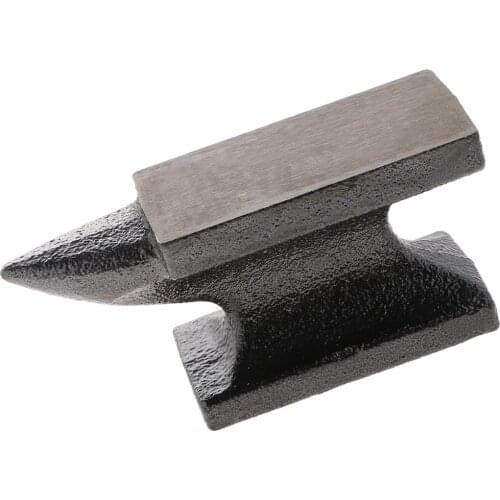 Iron Anvil Blacksmith Single Beck Cast Iron Metalworking Surface Single Horn 10x5x15cm