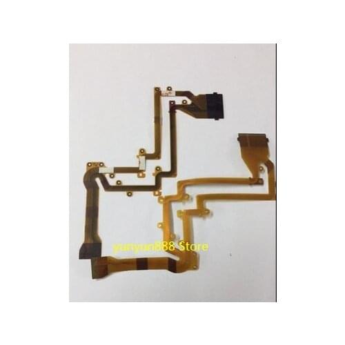 2PCS LCD hinge rotate shaft Flex Cable for Pansonic HC-V100 HC-V110 HC-V130 HC-V210 V100 V110 V130 V210 Video Camera