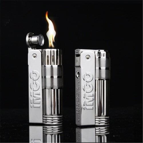 Grinding Wheel Kerosene Lighter Love Cool Metal Nostalgic Retro Windproof Lighter Cigarette Accessories Men Gift Cool Lighter