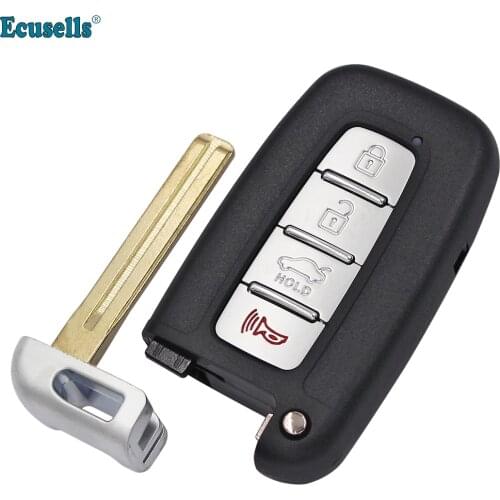 4 button Replacement Remote Key Keyless Shell Housing For Hyundai Tucson Elantra Genesis Equus for KIA Soul Forte SY5HMFNA04