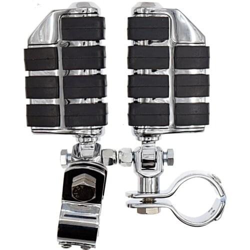 Motorcycle Adjustable Chrome Highway Foot Pegs FootPegs For KAWASAKI VULCAN VN400 VN800 VN900 VN1500 VN2000 25mm 30mm 35mm