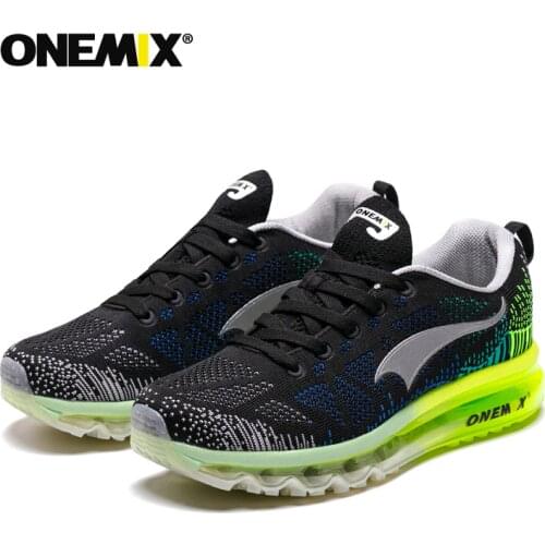 OneMix Men Sport Running Shoes Music Rhythm women Sneakers Breathable Mesh Outdoor Athletic Shoe Light Shoe Size EU 39-47