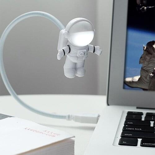 Usb Eye-protection Table Night Lamp Space Astronaut Desk Light Computer Desktop Lamps Creative Night Lights Bedside Decor