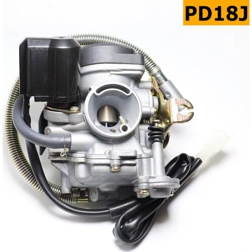 PD18J 18mm 4 Stroke GY6 50cc Sccoter Moped Carburetor Carburador For CVK 139QMB 139QMA ATV Quads GO-KART BUGGY