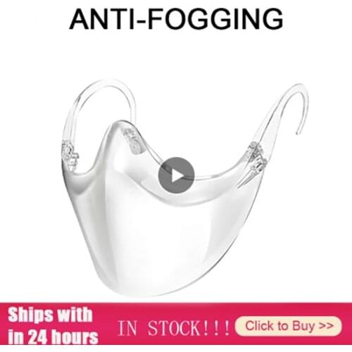 PE Face Shield Anti-fogging Windproof Oversized Visor Wrap Shield Large Mirror Guard Protector Halloween Mask Kitchen Tools