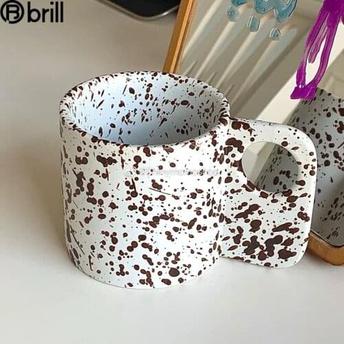 Travel Coffee Mug Outdoor Milk Breakfast Luxury Ceramic Mug Turkish Coffee Cups Tazas De Ceramica Creativas Taza Personalizada 5