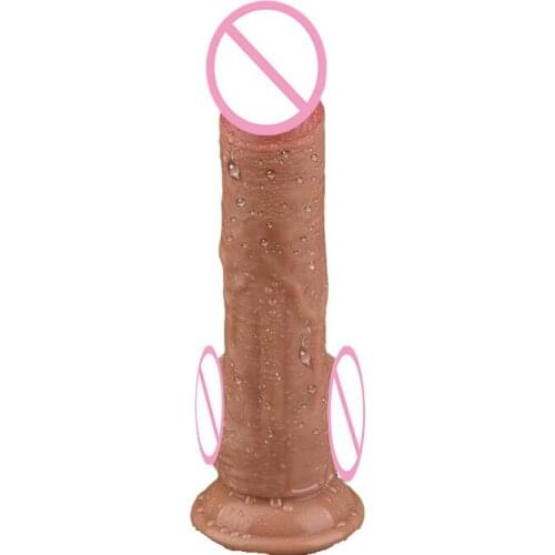 New Skin Soft Flesh Realistic Dildo Huge Big Penis With Suction Cup Sex Toys Flexible G-spot Dildo for Women Female Masturbator