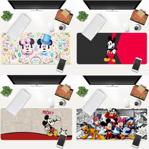 Disney mouse Rubber Mouse Durable Desktop Mousepad Animation XL Large Gamer Keyboard PC Desk Mat Takuo Tablet Mousepads