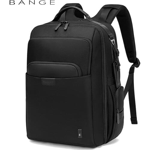 Bange Men Backpack Multifunctional Waterproof 15.6inch Laptop Multi-layer Pockets Bag Casual School Backpack for Unisex