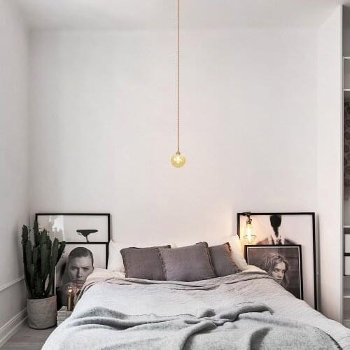 Modern LED G4 pendant lamp personality Glass Shade Pendant Lamp indoor light fixture Restaurant/living room Home Light