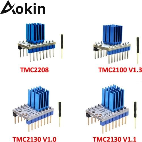 TMC2130 V1.1 TMC2130 V1.0 TMC2100 V1.3 SPI TMC2208 V1.2 StepStick TMC Stepper Motor Driver Silent Excellent Stability Protection