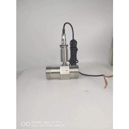 Turbine flow meter liquid water stainless flowmeter high temp type -20~250℃ pulse output