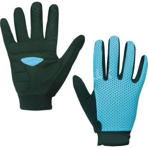 Cycling Anti-slip Full Finger Gloves Unisex MTB Bike Gloves Pad Breathable Anti-shock Sports Gloves MTB Bike Bicycle Warm Glove