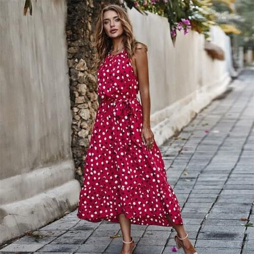 Ymwmhu Long Summer Dresses