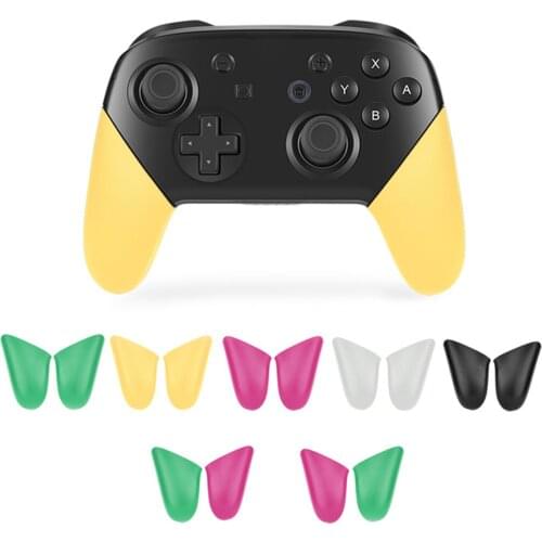 1 Pair Non-slip Handle Grips Gamepad Grip for NS Nintend Switch Pro Controller Console Gaming Accessories Parts