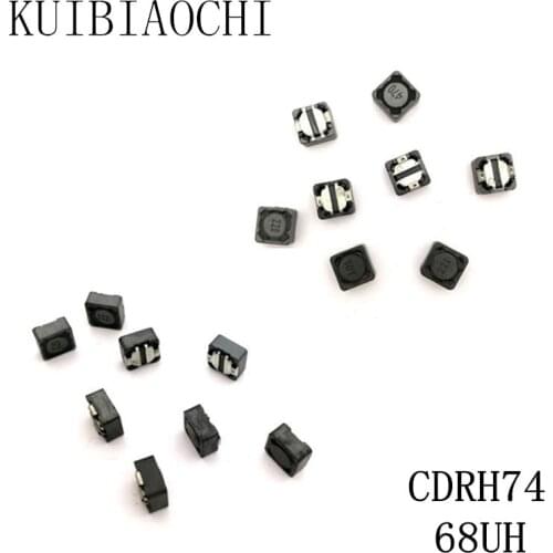 10pcs/LOT SMD Power Inductor CDRH74 68UH 680 7*7*4mm shielded winding inductor