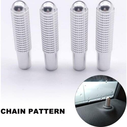 4Pcs Car Interior Door Lock Knobs Durable Pull Pins Aluminium Knob Trim for Mercedes-Benz New C-Class/New E-Class/GLC/GLE/Vito