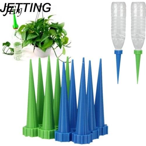 4PCS Automatic Garden Watering Spike Plant Flower Waterers Bottle Irrigation System Watering Cones Cleaning Garden Tools