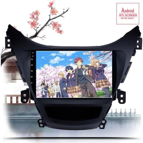 9" 4G LTE Android 10.0 Audio For Hyundai Elantra 2011 2012 2013 Multimedia Stereo Car DVD Player Navigation GPS Radio System