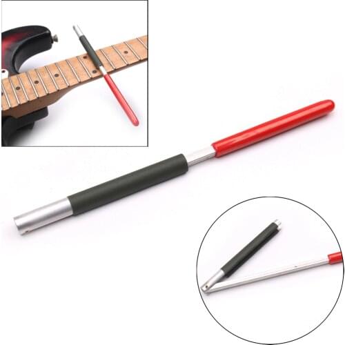 Aluminium Alloy Guitar Bass Fret Dressing Crowning File Repair Accessories