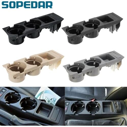 Auto Car Center Console Water Cup Holder Beverage Bottle Holder Coin Tray For Bmw 3 Series E46 318I 320I 51168217953 51168248504