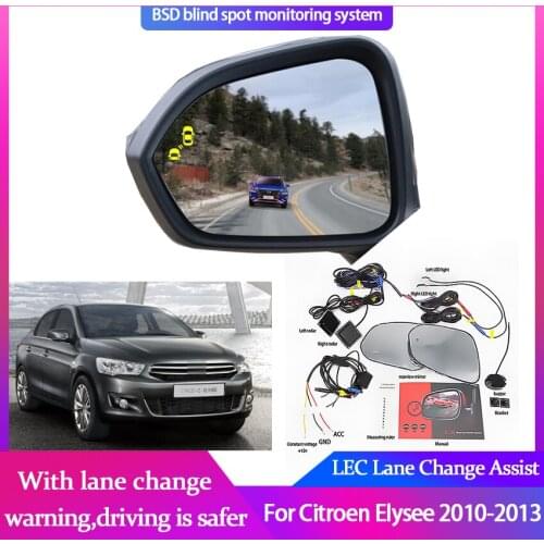 Car BSA BSM BSD for Citroen Elysee 2010-2013 Blind Spot Radar Detection System Microwave Sensor Driving Reversing Radar Sensor