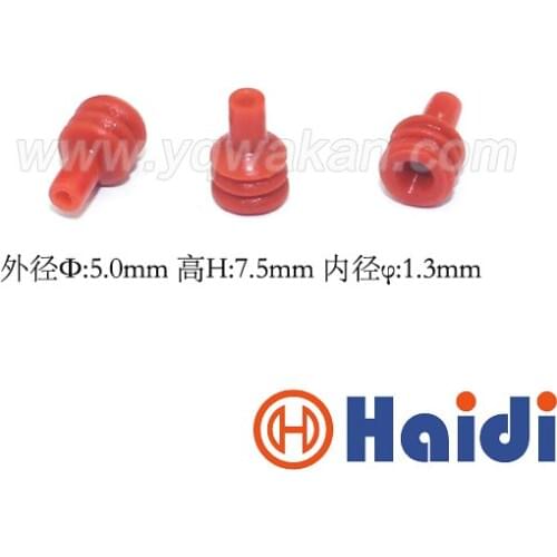 Free shipping 100pcs automotive plug silicone rubber seal HDZ-62 wire seals for auto connector