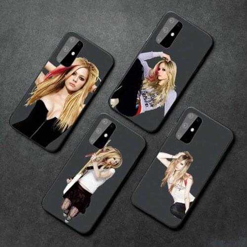 Avril Lavigne singer Phone Case For Samsung A21S A32 A51 A52 A71 A50 A12 S10 S20 S21 Plus Fe Ultra