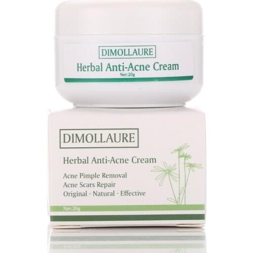 Dimollaure Anti-acne cream Face cream acne treatment Comedone Pimple Acne Scar Blackhead Removal Oil control Skin care whitening