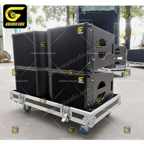 KR210 Dual 10'' Line Array Speaker Professional Active Line Array Audio System DJ Mixer Terbaik Pa Ssytem