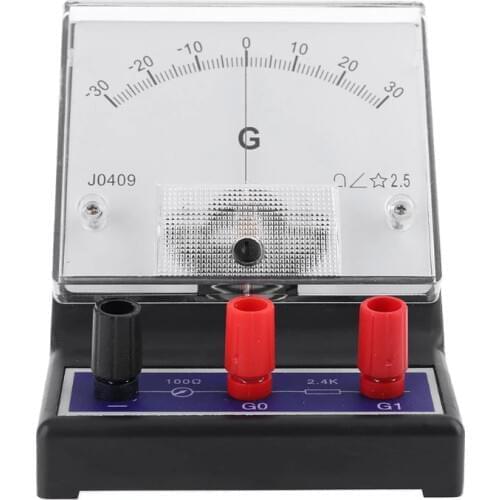 Galvanometer Scientific Ampere Sensor Sensitive Ammeter Detector Analog -30-0-30μA