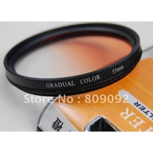 GODOX 55mm Gradual Orange Color Lens Filter