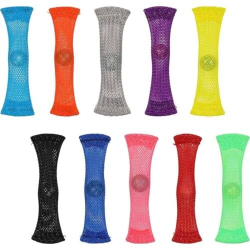 Toys Braided Mesh Tube Band Portable Eco Friendly Toy Stress Reliever Anxiety Relief For Sensory Anxiety