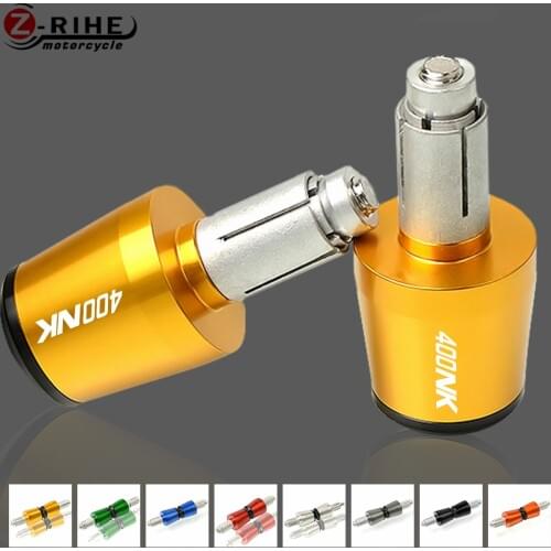 7/8" Hand Bar Ends Motorcycle Accessories handleBar Dirt Bike Silver End Cap moto parts For CFmoto 400nk 400 nk ALL YEARS