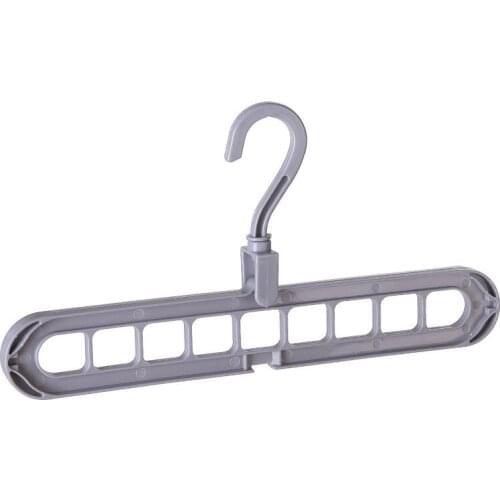 Cheerbows Multi-Port Support Drying Rack For Clothes Multifunction Plastic Clothes Drying Hanger Hook Storage Home Accessories