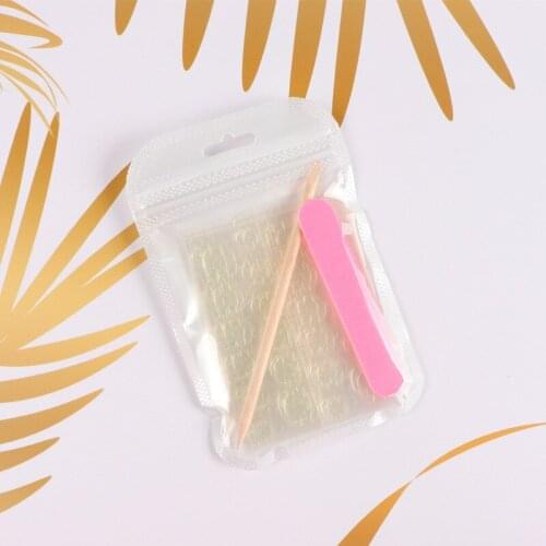 False Nails Sticker Clear Double-Side Adhesive Tapes Stickers Press On Fake Nail Tips Extension Stick Tools Silicon Gel Paste