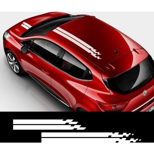 2pcs Car Hood Roof Cover Sticker Vinyl Film For Volkswagen Audi BMW Ford Toyota Renault Peugeot Mercedes Honda Car Accessories