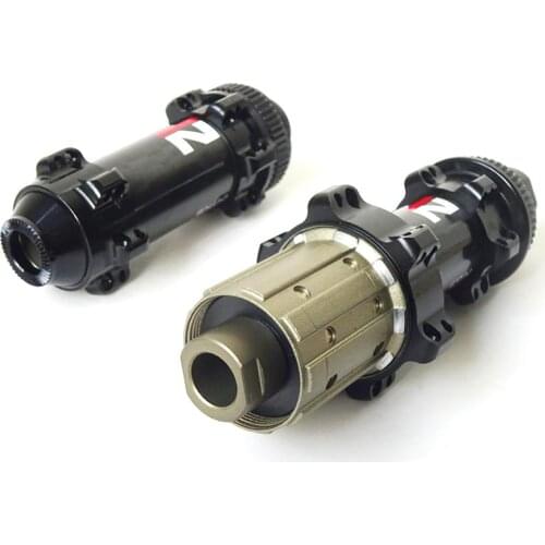 Novatec D411CB CL D412CB CL Disc road bicycle wheels hub center lock disk hubs for sale carbon hubs 24h straight pull