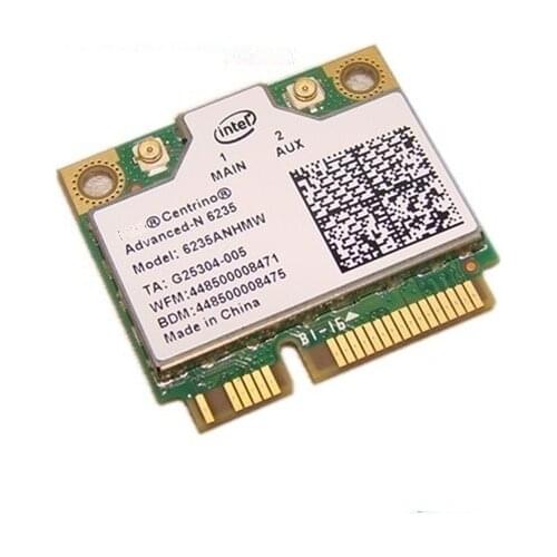 New for Intel Centrino Advanced-N 6235 6235ANHMW WIFI for Bluetooth 4.0 Half MINI PCI-E Card 802.11 a/b/g/n Dual-band 2.4G/5GHZ