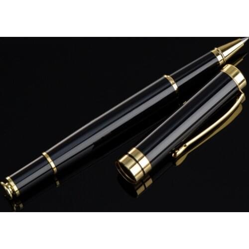 Gift roller ball pen supplement 0.5 mm Black ink writing school stationery office supplies signature business pen