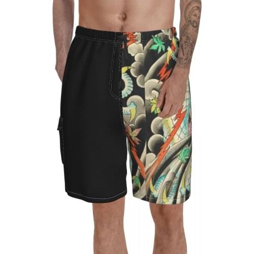 Causal Breathable Quick Dry Sarcastic Early 2000s Casual Ed Hardies (9) Male Shorts