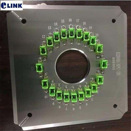 E2000 Fiber optic Polishing Fixture fiber optical polishing jig/fixture E2000/APC 20 ports
