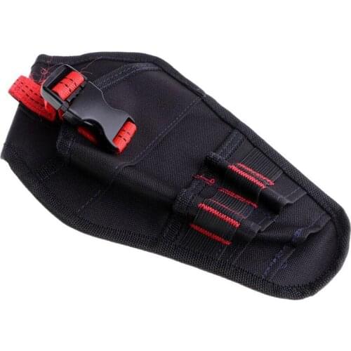 Heavy-duty Drill Holster Tool Belt Pouch Bit Holder Hanging Waist Bag Drill Tool Storage Bags Best Sale-WT